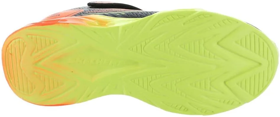 Детские кроссовки Skechers Hypno-Splash, черный/желтый/оранжевый — фото 3