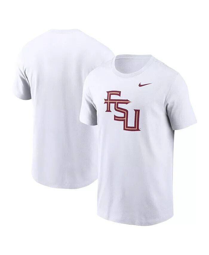 

Мужская белая футболка Florida State Seminoles Primetime Evergreen с альтернативным логотипом Nike