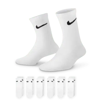 Носки Nike Dri-FIT Performance Basics, белый/черный