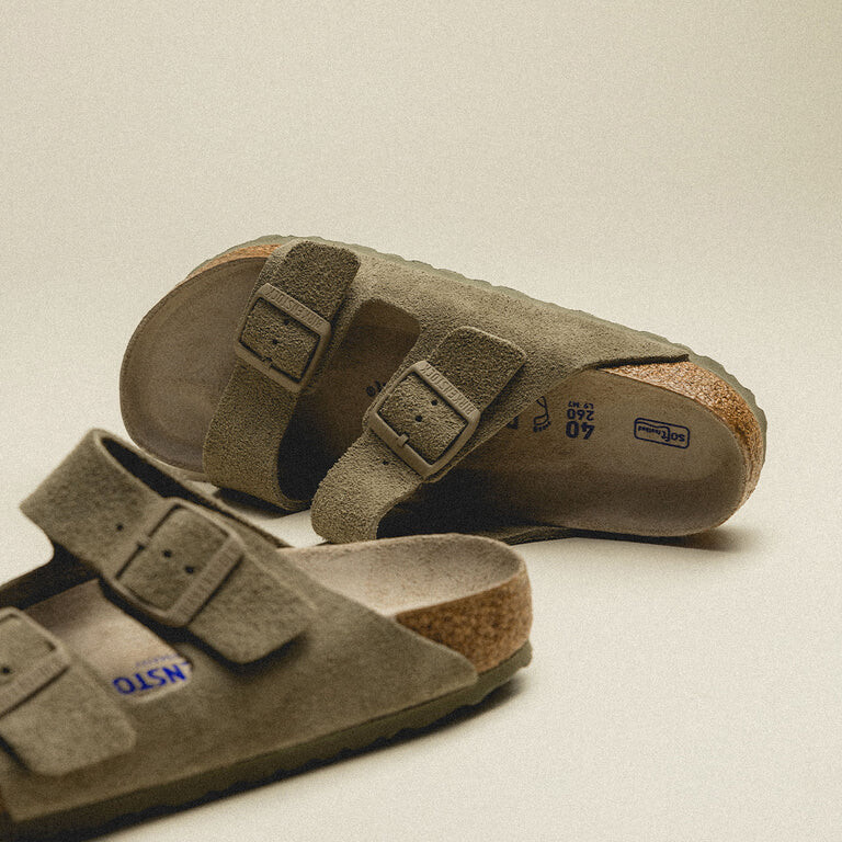 

Туфли Arizona Birkenstock, хаки