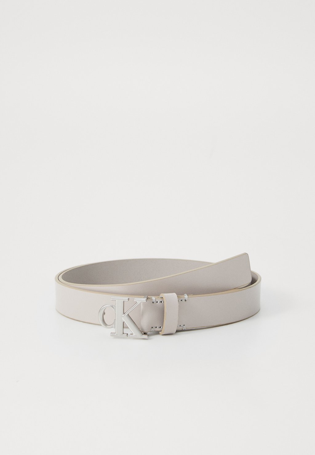

Пояс MONOGRAM PLAQUE BUCKLE Calvin Klein Jeans, серо-коричневый