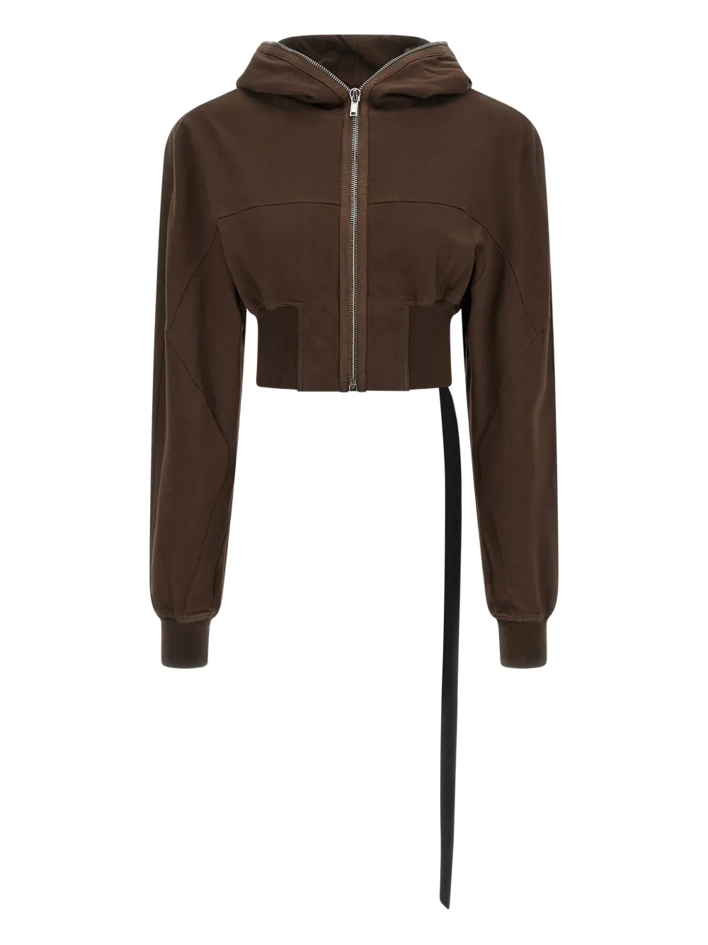 

Толстовка на молнии Collage Gimp Rick Owens Drkshdw, коричневый