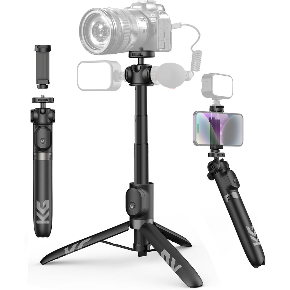 

KraftGeek 42" Vlogging Tripod (Black) OTH-AB216S-B