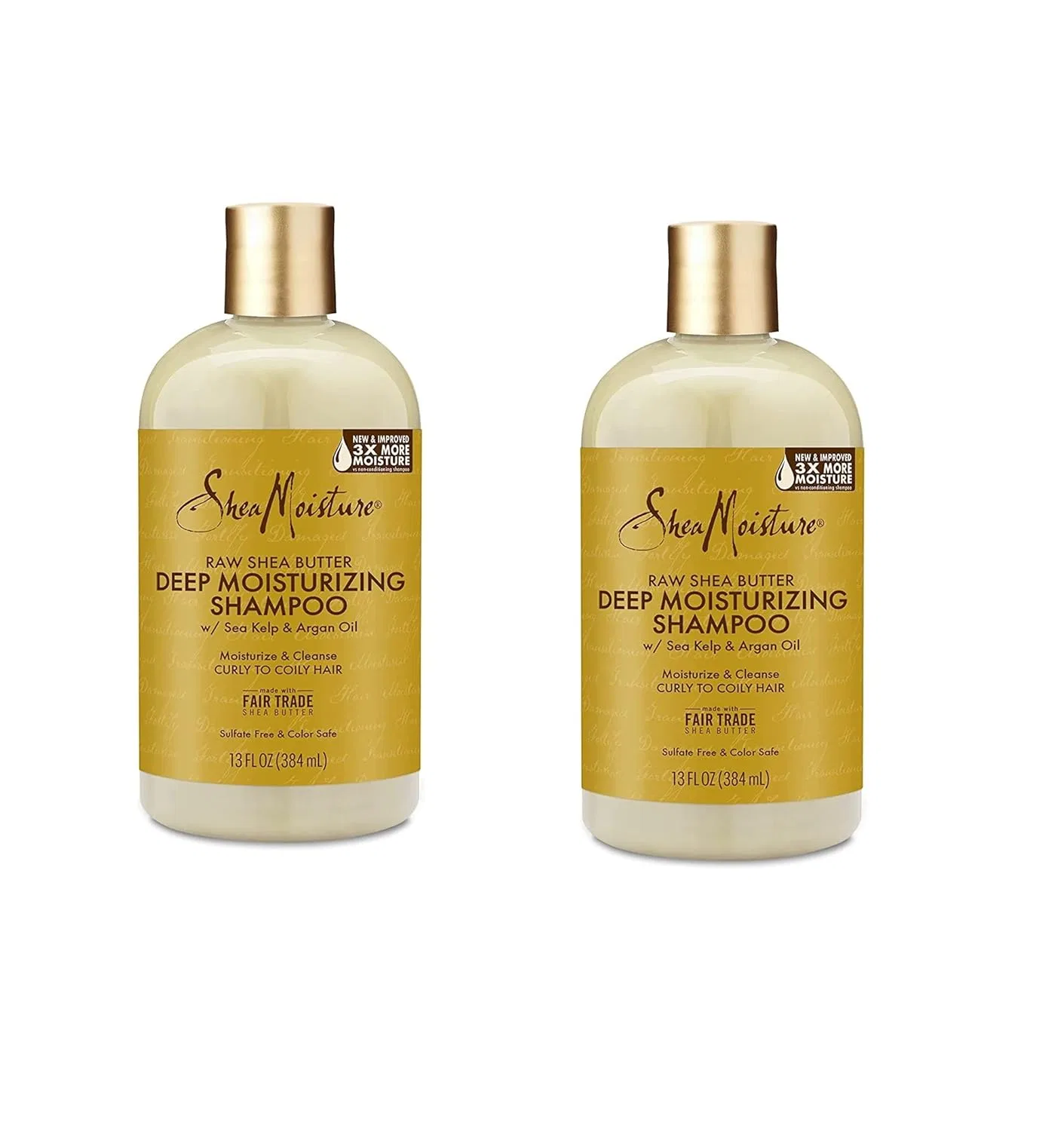 Шампунь Shea Moisture Raw Shea Butter Moisture Retention (2 x 384 мл) Shea Moisture