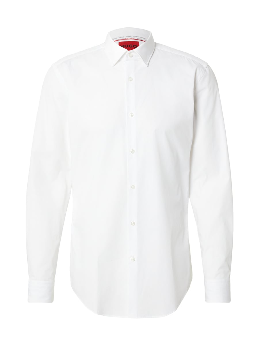 

Рубашка на пуговицах классического кроя HUGO Koey, белый