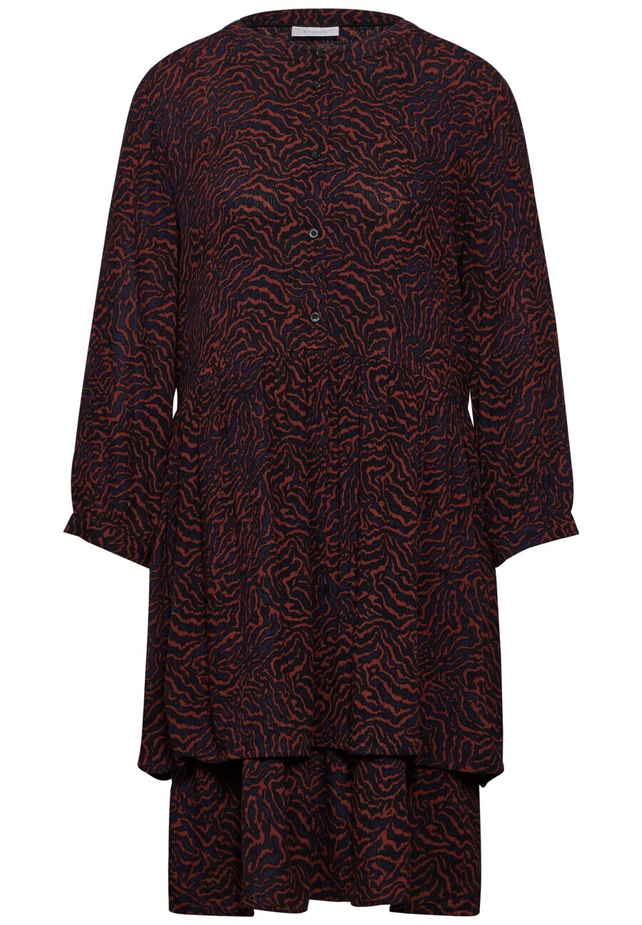 

Мини платье Street One Studio Dress, бордовый