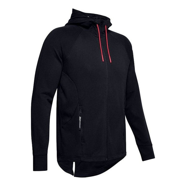 

Куртка sc30 warm up hoodie jacket 'black' Under Armour, черный