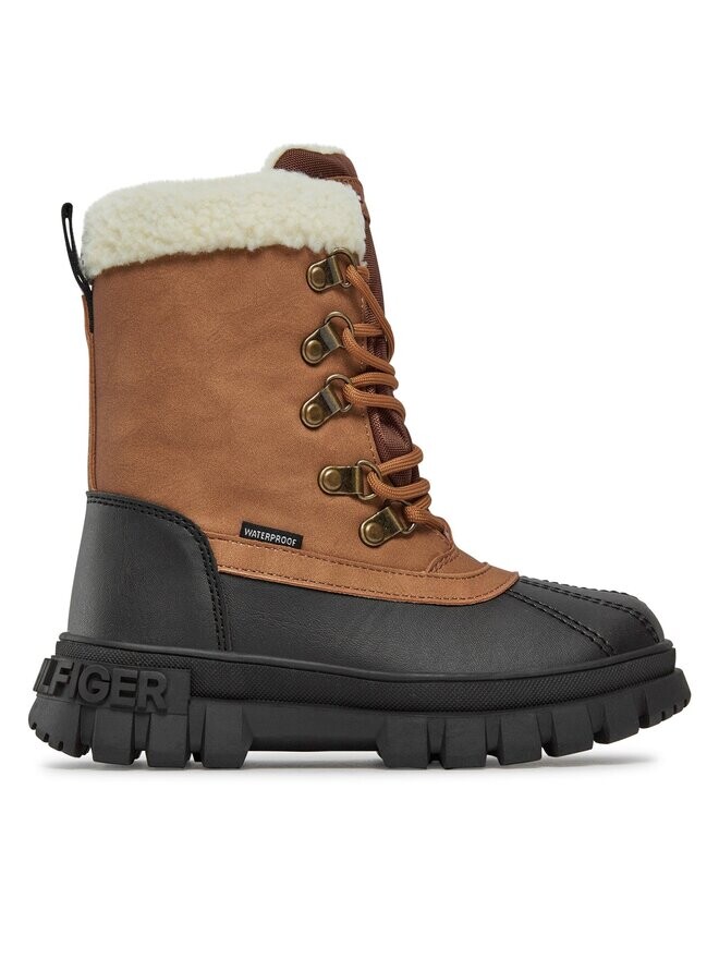 

Кроссовки Schnürschuhe T3B5-33161-0814582 Tommy Hilfiger, коричневый