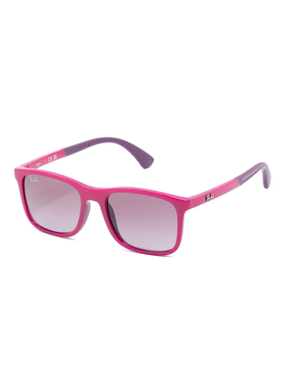 Солнцезащитные очки RB9084S в прямоугольной оправе Ray-Ban Junior, черный — фото 2