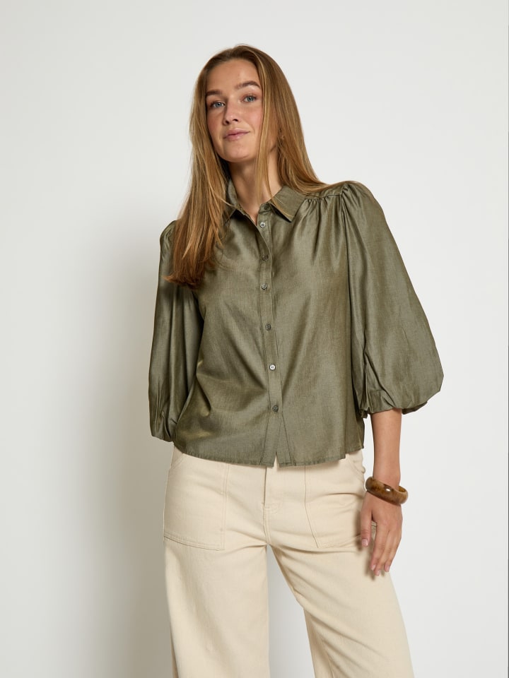 

Peppercorn Футболка цвета русалочьей зелени