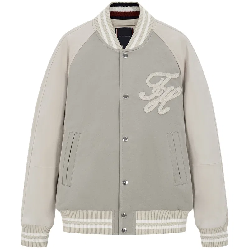 Куртка бейсбольная мужская Tommy Hilfiger, Khaki Multicolor RBT