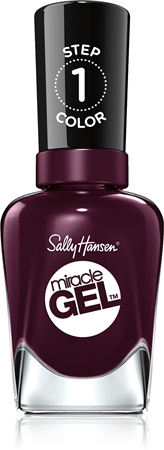 

Гибридный лак для ногтей без использования уф/светодиодной лампы Sally Hansen Miracle Gel, 492 Cabernet With Bae 14,7 ml