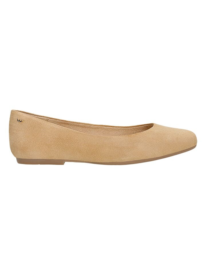 Балетки Wojas Leder-Ballerinas, бежевый