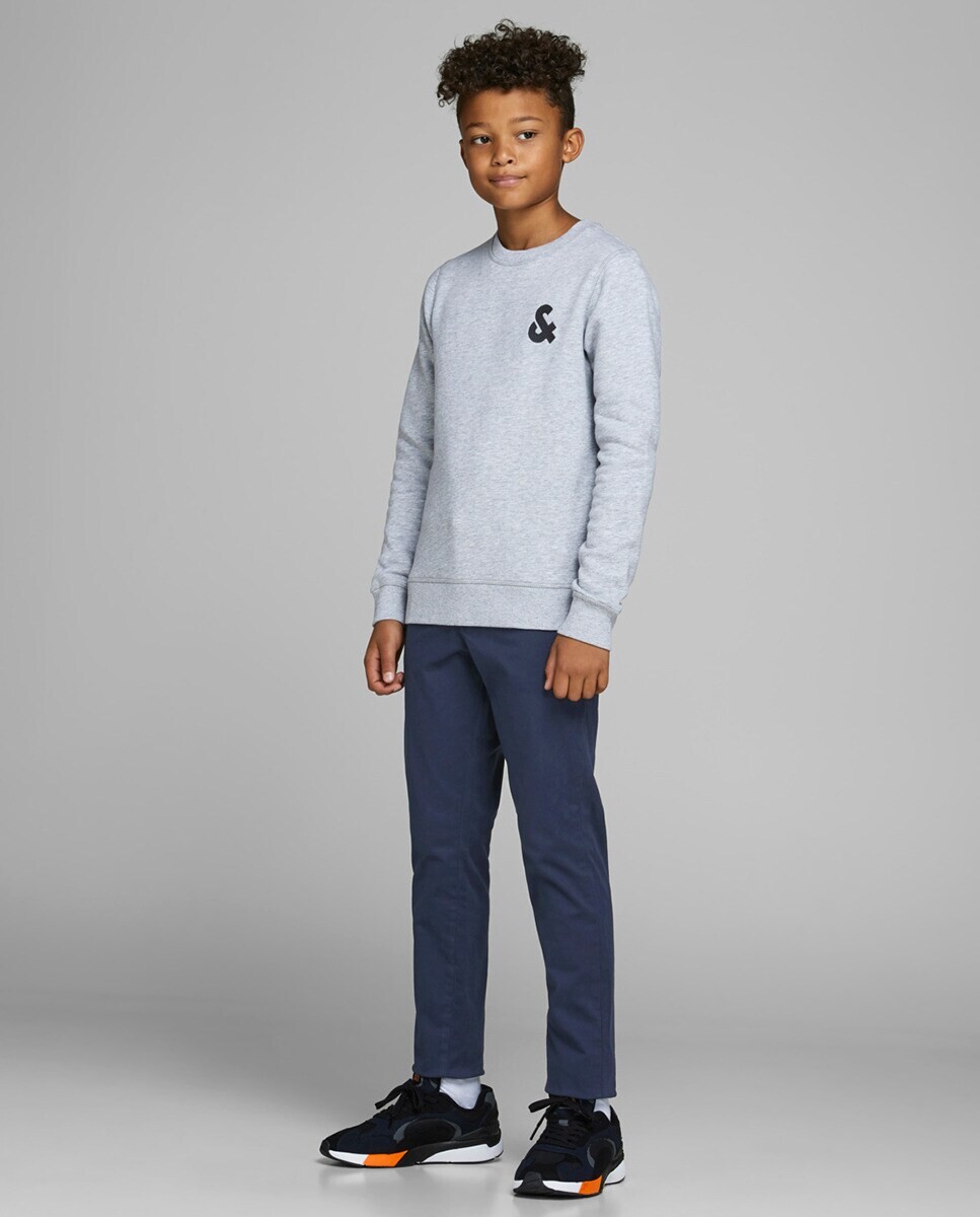 

Синие брюки чинос для мальчика Jack & Jones, темно-синий