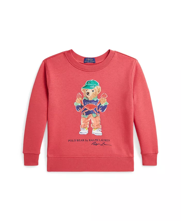 

Толстовка с медведем Polo для малышей и мальчиков Polo Ralph Lauren, красный