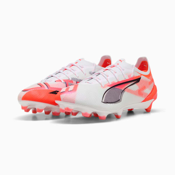 Бутсы для игры в футбол на твердом грунте для мужчин Ultra 5 Ultimate Puma, белый — фото 4