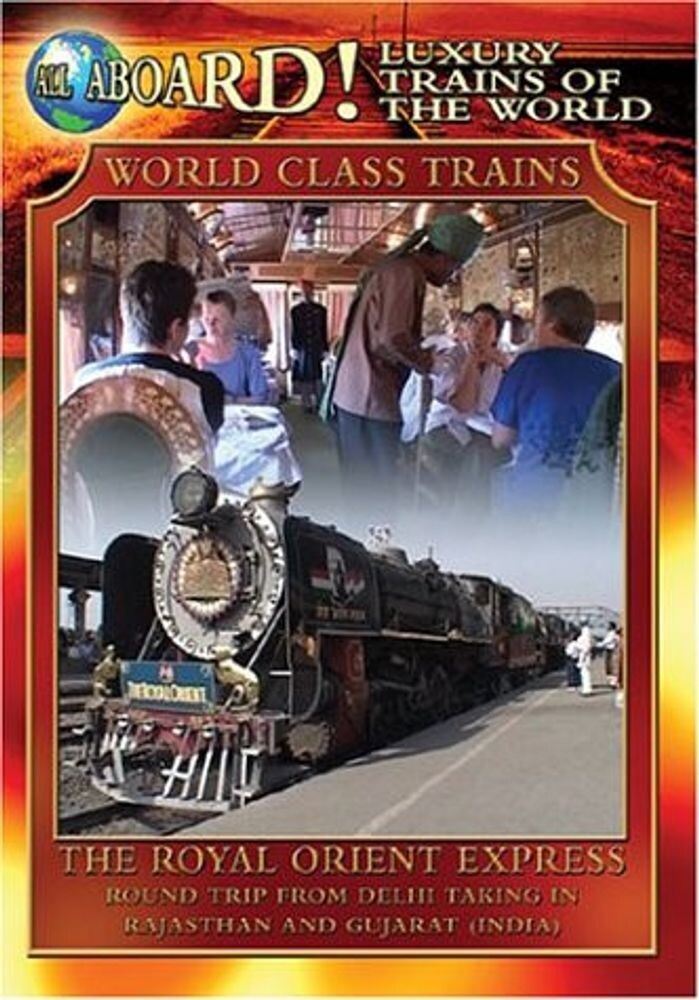 

Диск DVD All Aboard!: Luxury Trains of the World: The Royal Orient Express