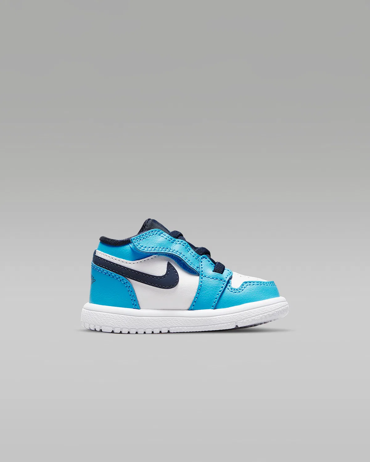 Кроссовки Jordan 1 Low Alt для малышей, White/Obsidian/Dark Powder Blue — фото 3