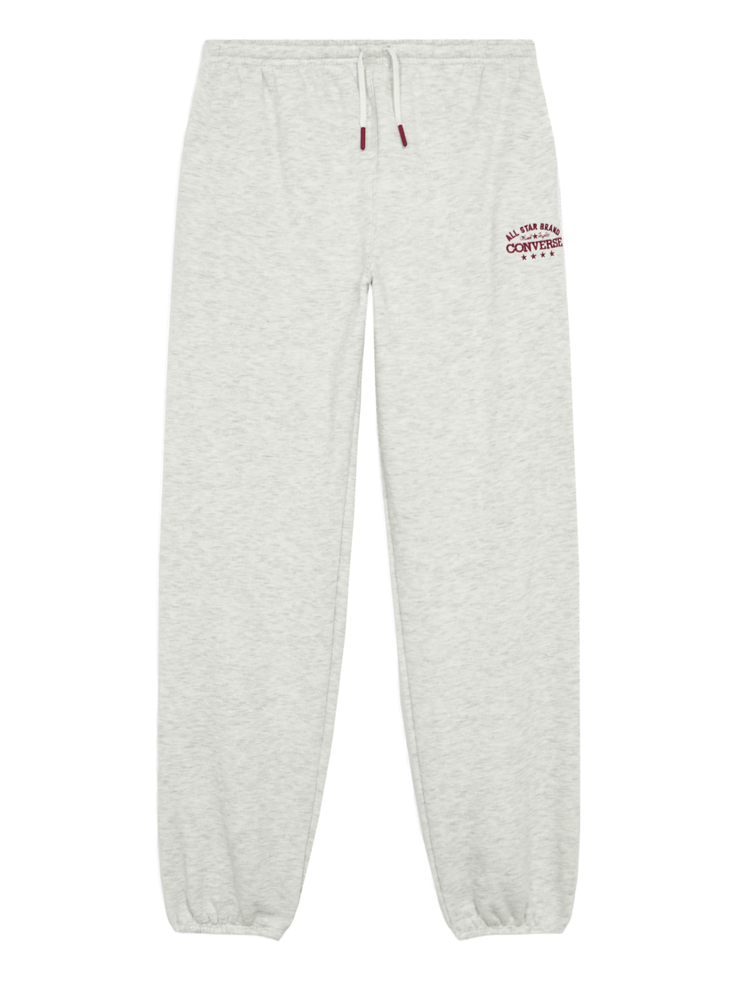 

CONVERSE Брюки с зауженным низом в светло-сером цвете