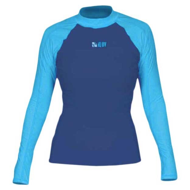 

Футболка с длинным рукавом Iq-uv UV 300 Slim Fit Woman, синий