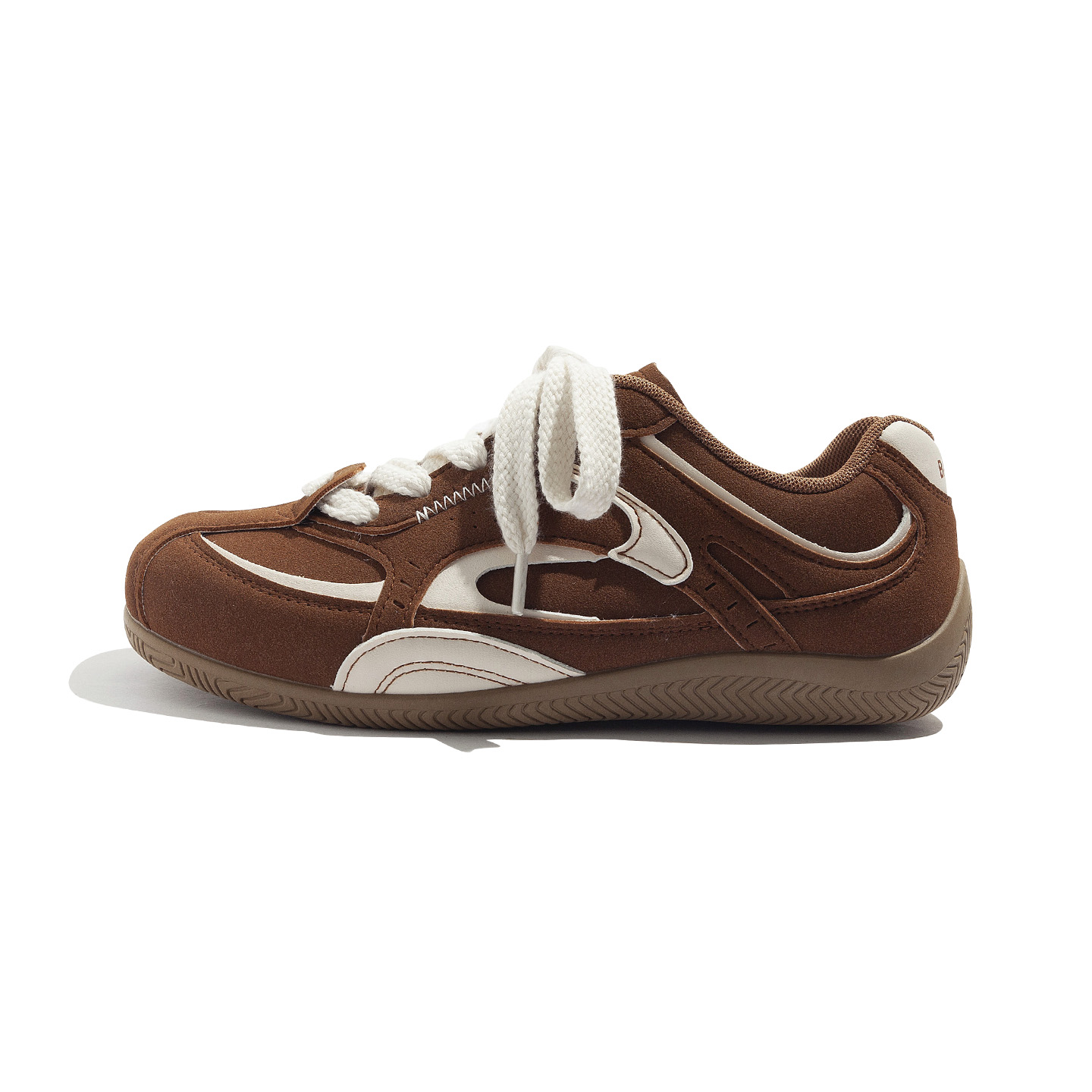 

MEAKKEA Мужские скейтерские кроссовки Low top серый/коричневый легкие сбалансированная поддержка