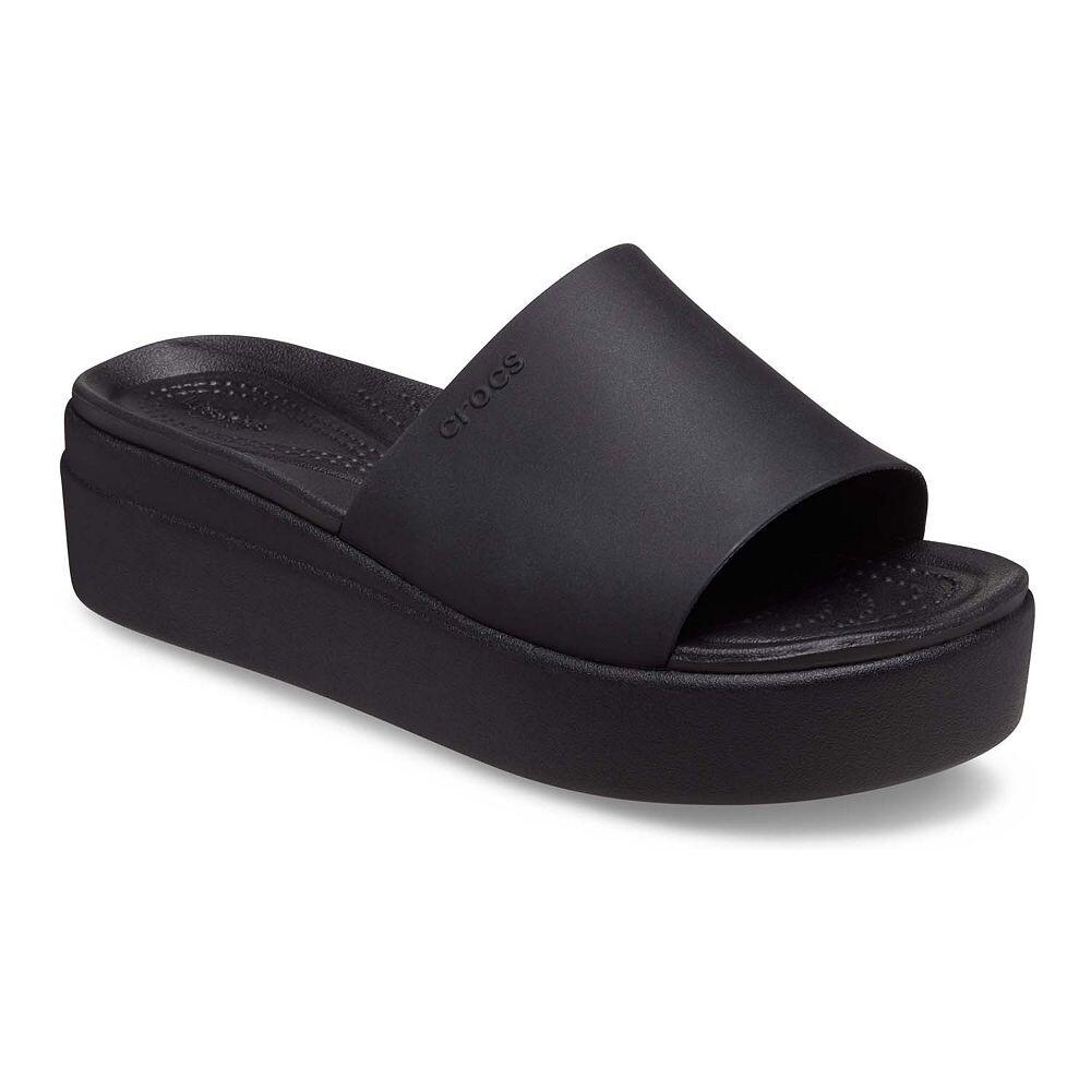 

Женские шлепанцы Crocs Brooklyn, черный