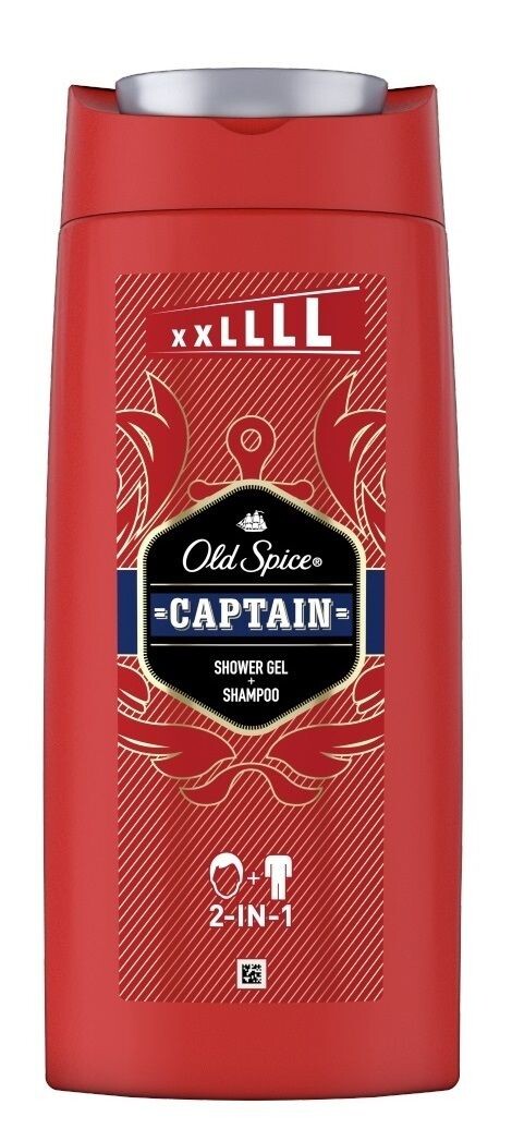 

Old Spice Captain гель для мытья тела и волос, 675 ml