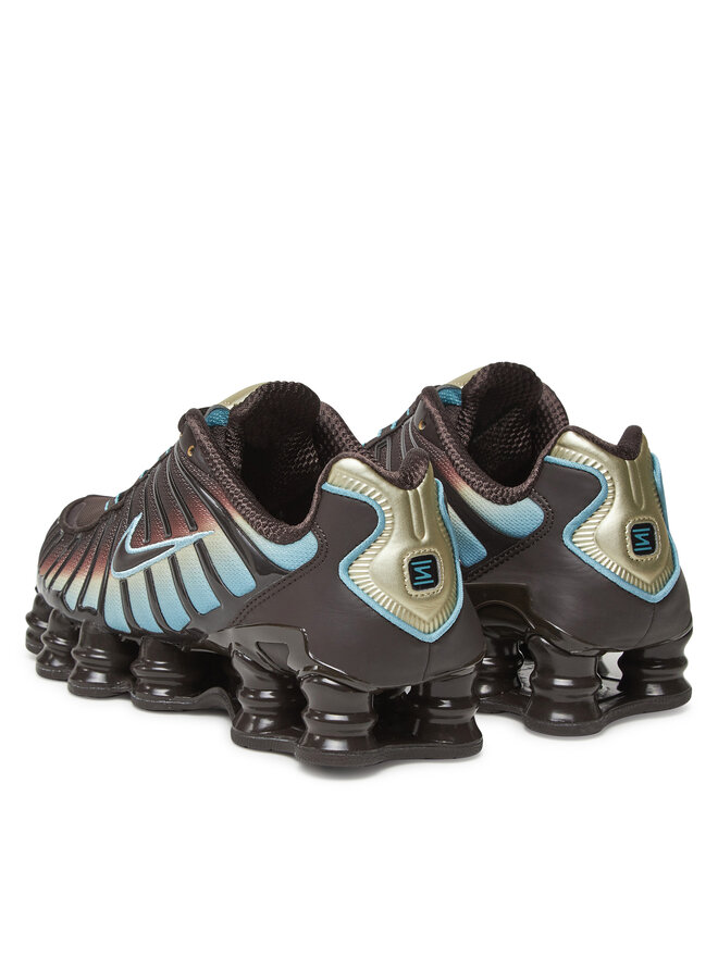 Кроссовки Shox Tl IB4340 200 Nike, коричневый — фото 3