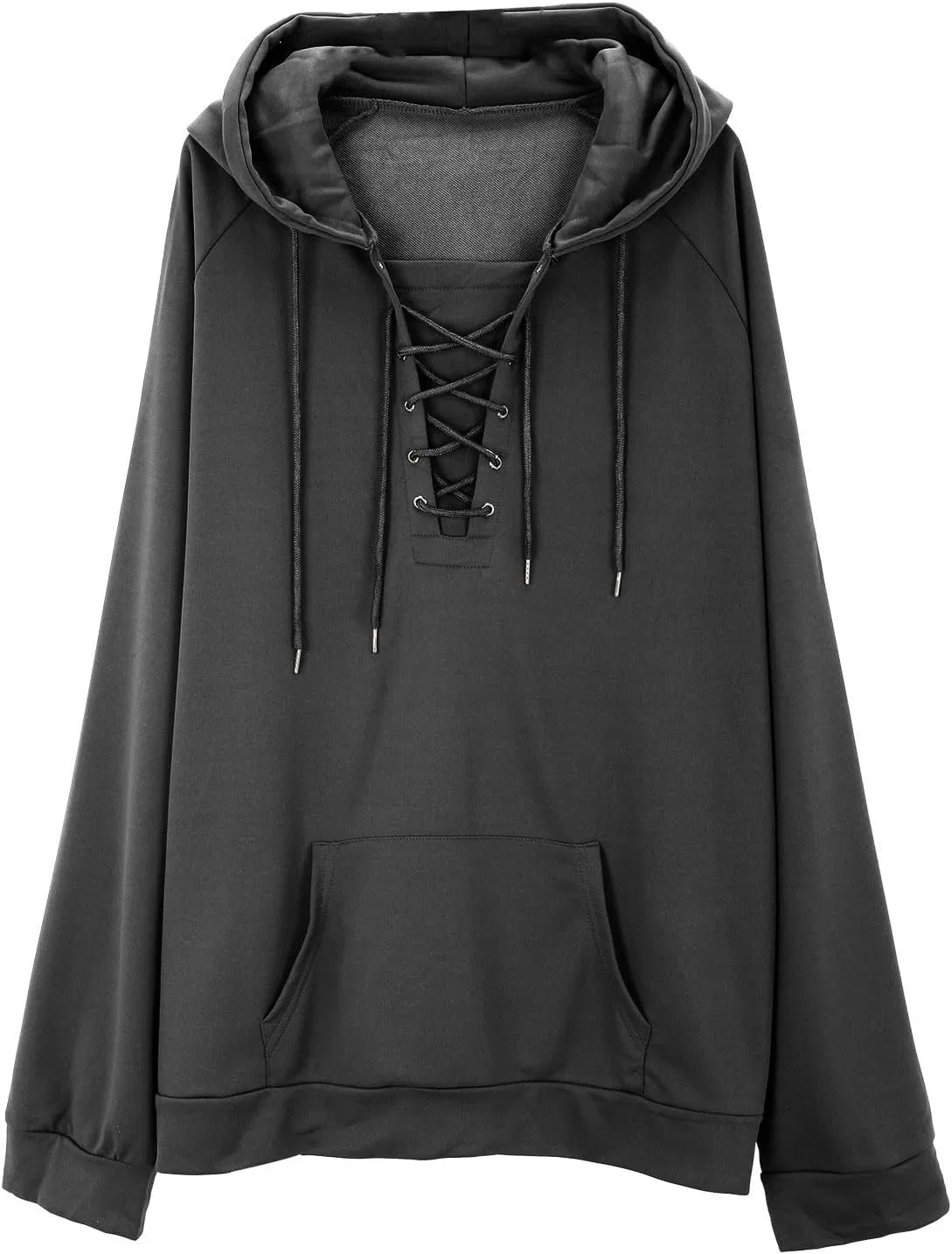 Мужская худи с капюшоном, тактическая, на молнии, серый — фото 3