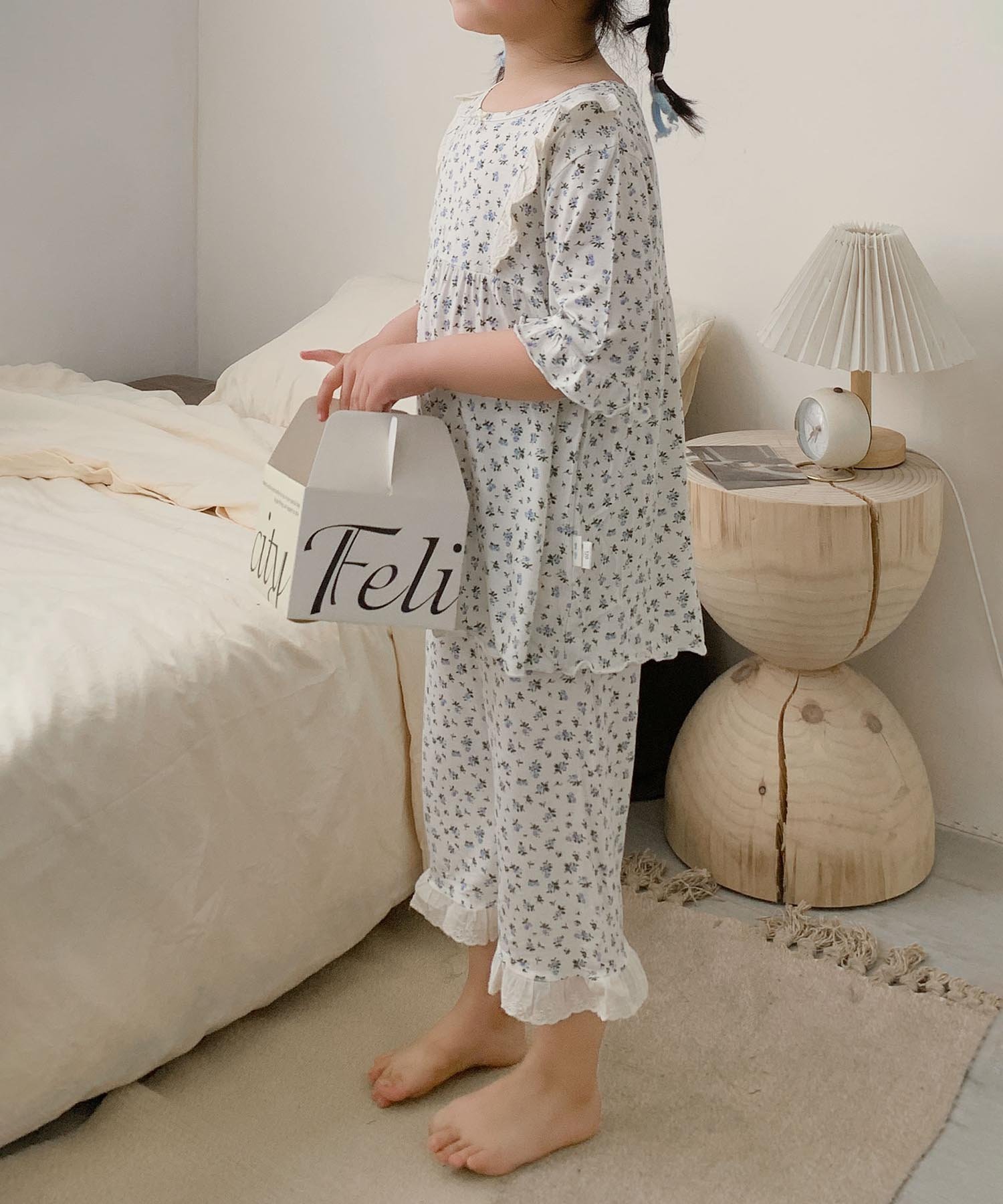 Комплект домашней одежды с принтом Aimoha Kids, Light blue — фото 3