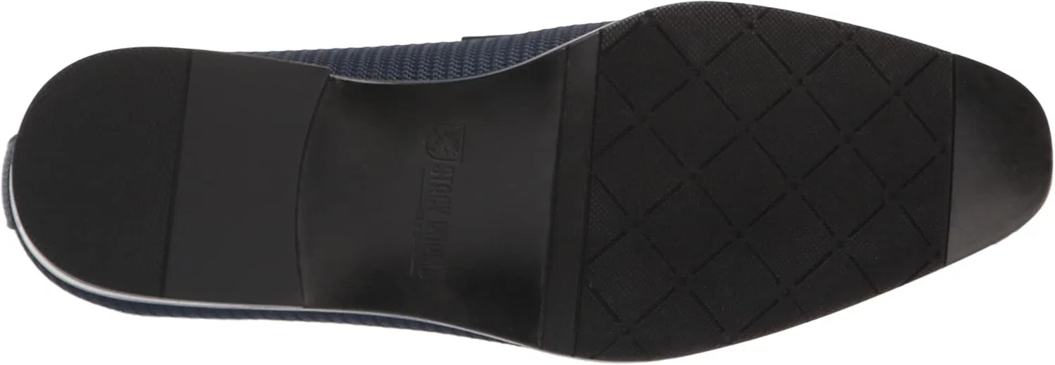 Туфли Stacy Adams Herren Tazzi Slipper, Navy Blue Black — фото 4