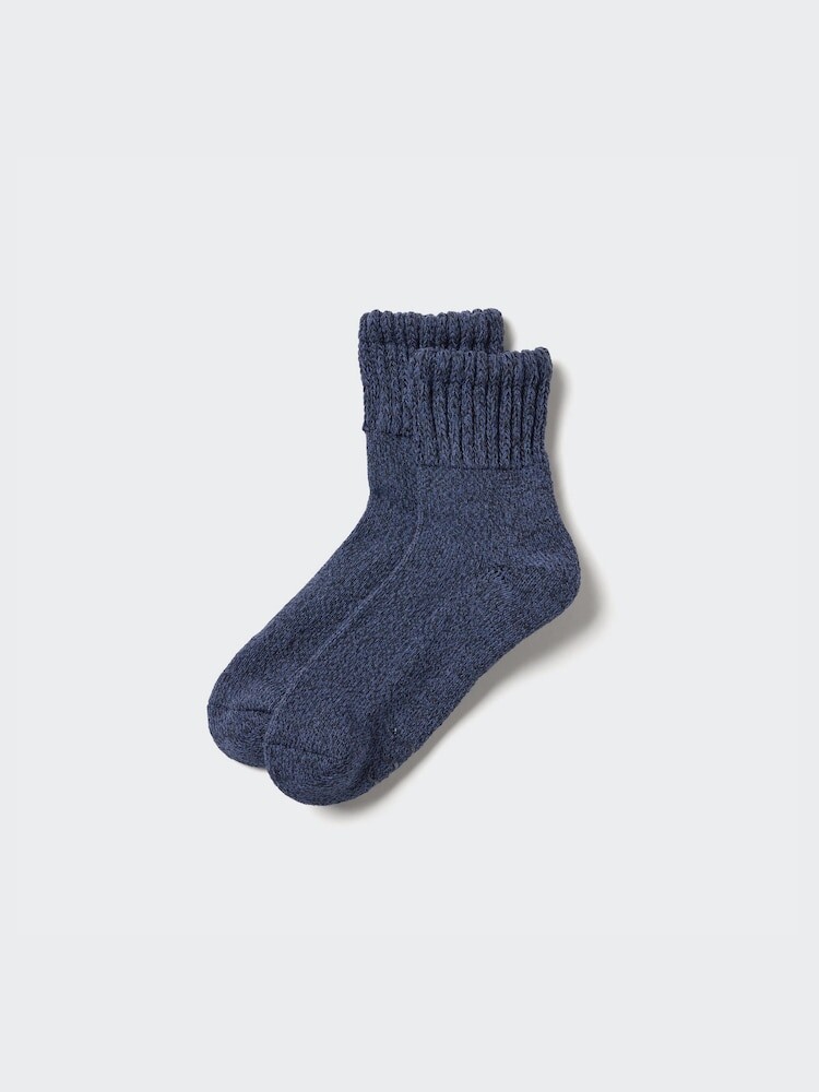 

Носки Heattech мягкие Uniqlo, цвет 68 синий