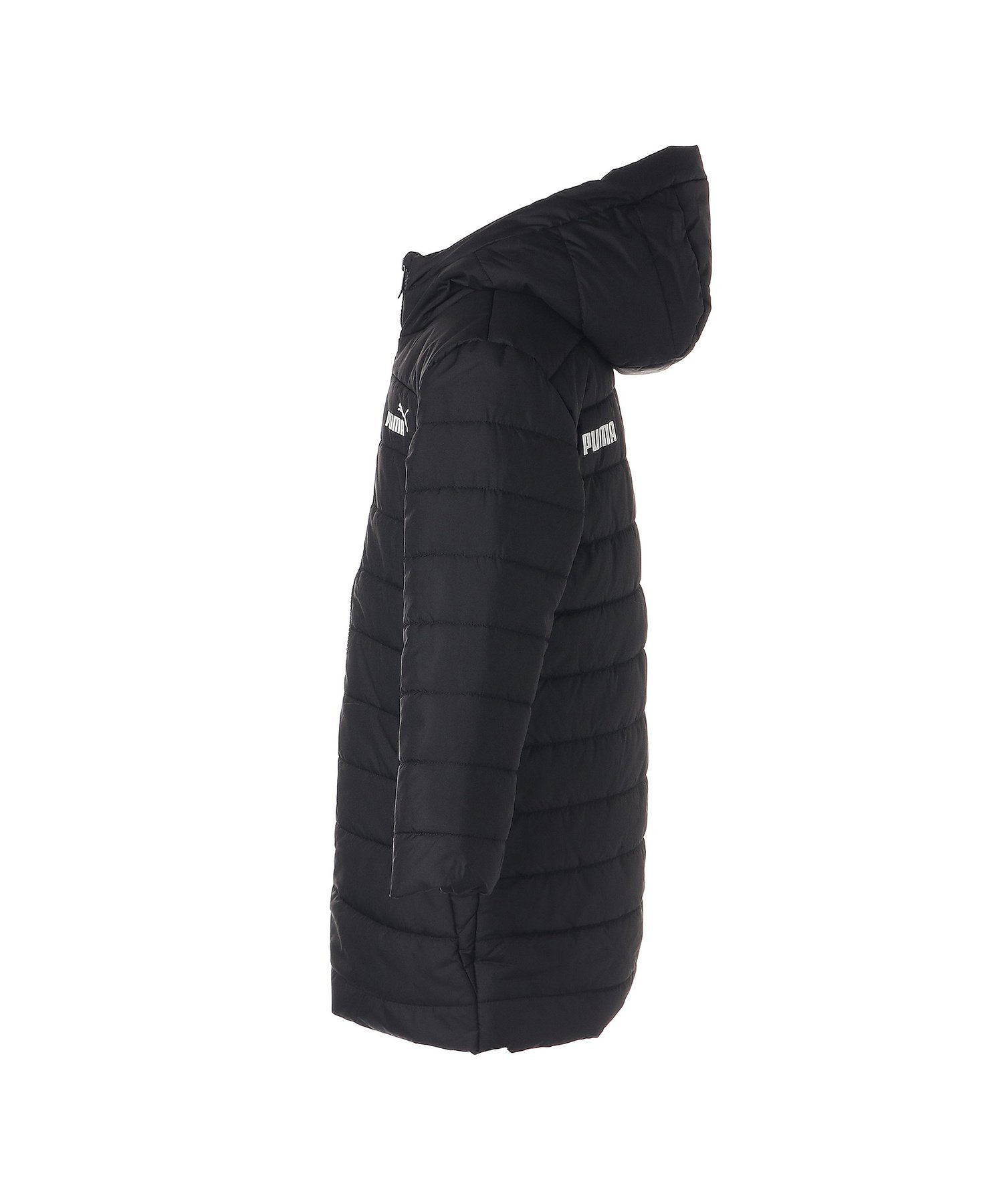 Детское утепленное пальто ESS, размеры 120-160 см PUMA, Puma Black