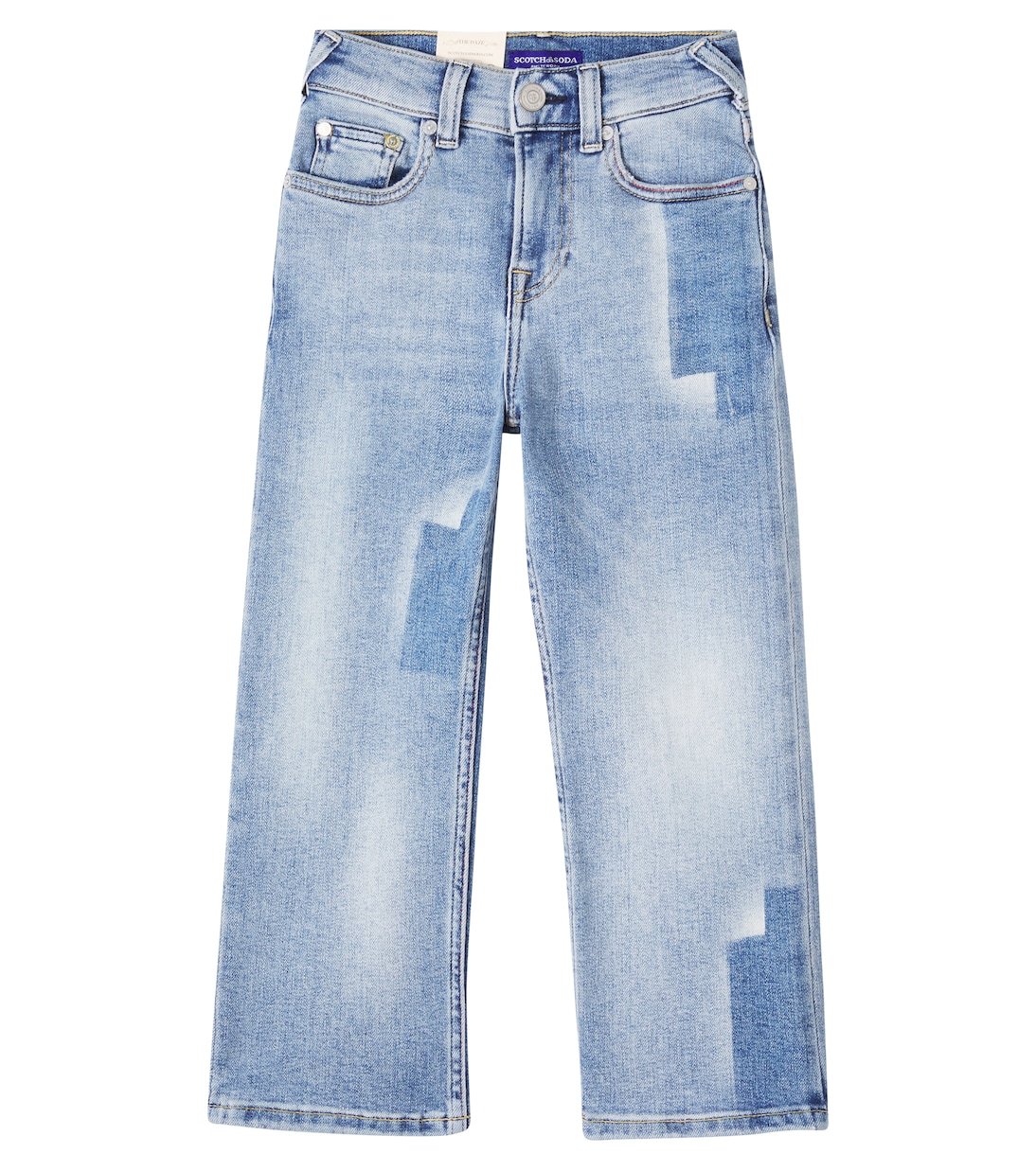 

Джинсы прямые с вышивкой Daze Scotch & Soda Kids, Art From The Heart