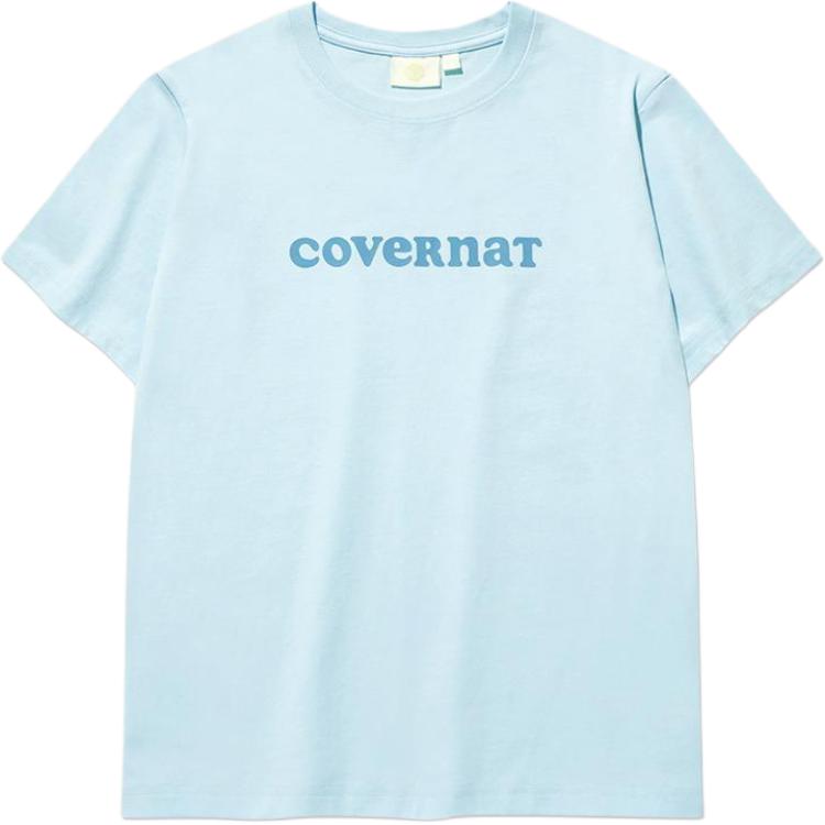 

COVERNAT Футболка женская синяя, Синий, COVERNAT Футболка женская синяя