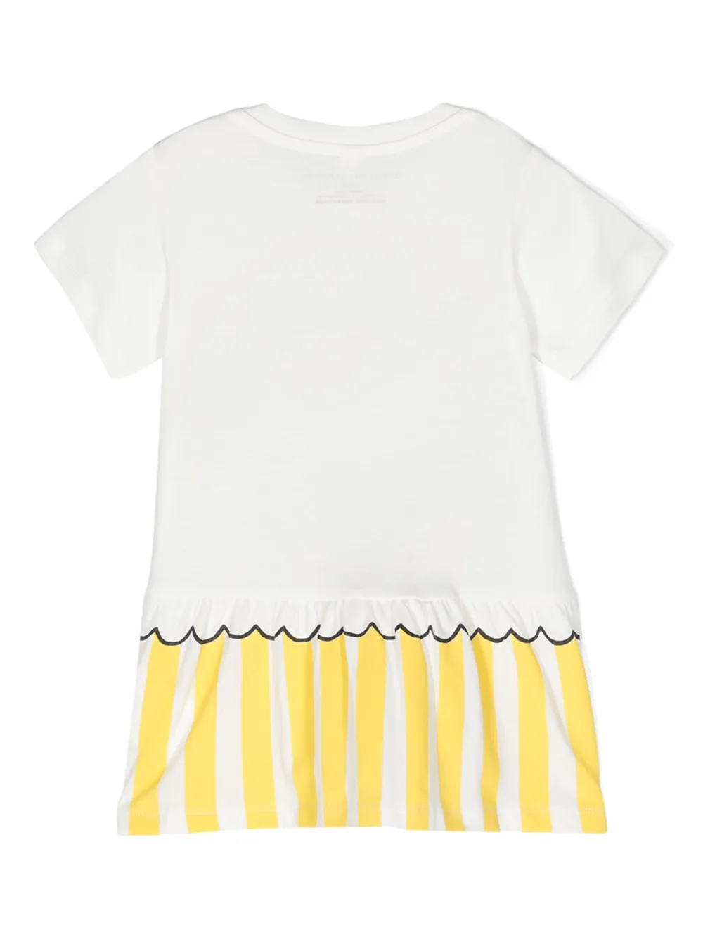 Джемпер из органического хлопка с нашивкой Stella McCartney Kids, белый — фото 2