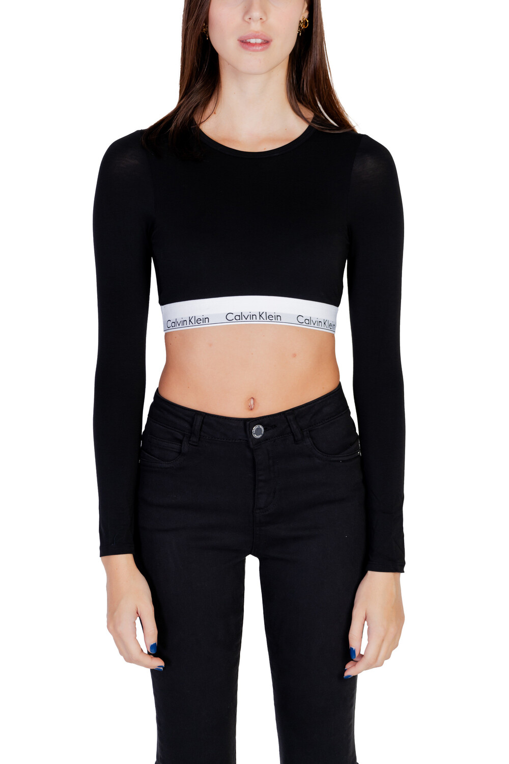 

Топ Calvin Klein Underwear с длинным рукавом, черный