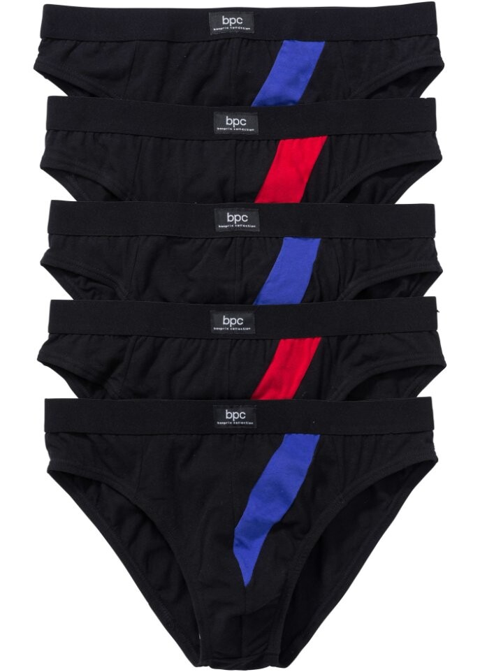 

Трусы (упаковка 5 шт) Bpc Bonprix Collection, черный