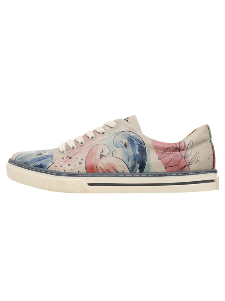 Кроссовки на шнуровке Dogo Sneaker - A Pair of Doves 36, натуральный
