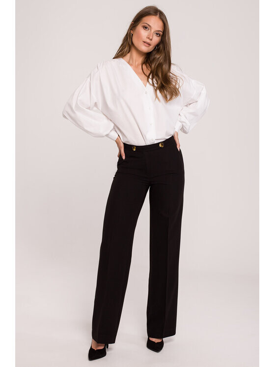

Женские брюки regular fit Makover, черный
