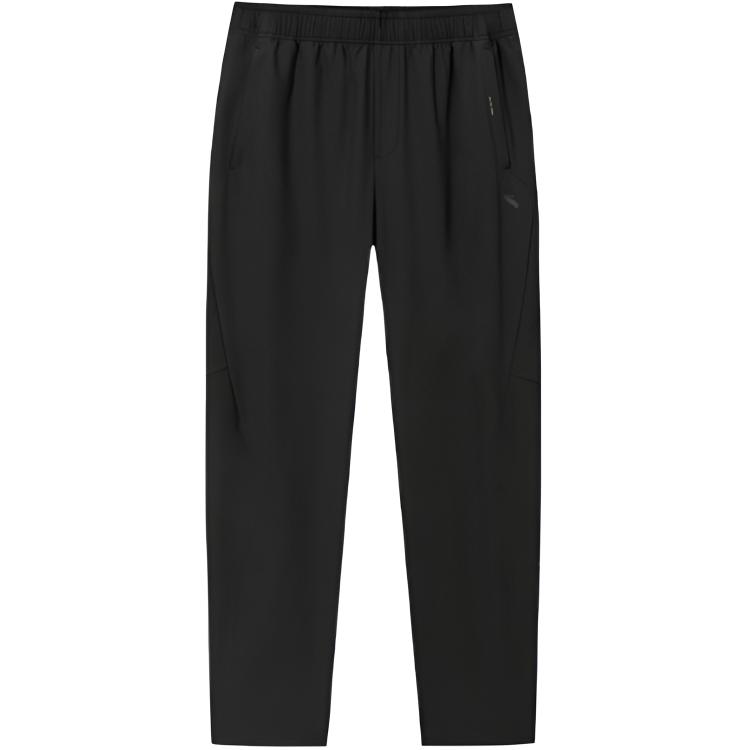 

Разнообразие тренировочной коллекции вязаные спортивные штаны men's ANTA, черный