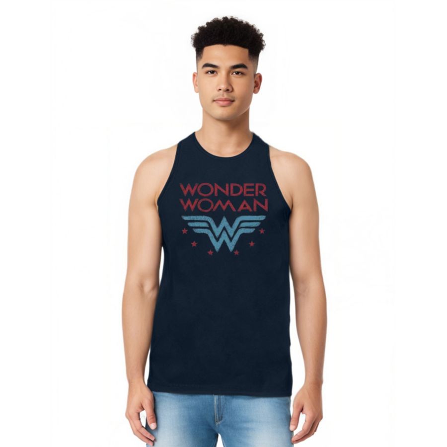 

Мужская майка DC Comics Wonder Woman Wonder Stars DC Wonder Woman, Navy