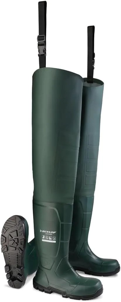 Ботинки DUNLOP NA2KLTW Acifort JobGuard Waders, зеленый