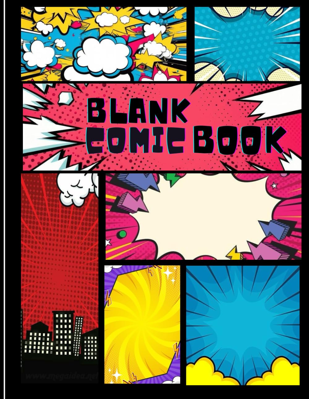 

Blank Comic Book: Create your own comic book(Over 100 Pages) Draw Your Own Comics with a Variety of Blank Templates! (Independently published)