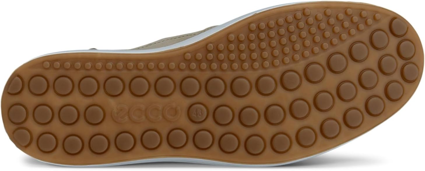 Мужские мягкие слипоны ECCO Soft 7, коричневый — фото 4
