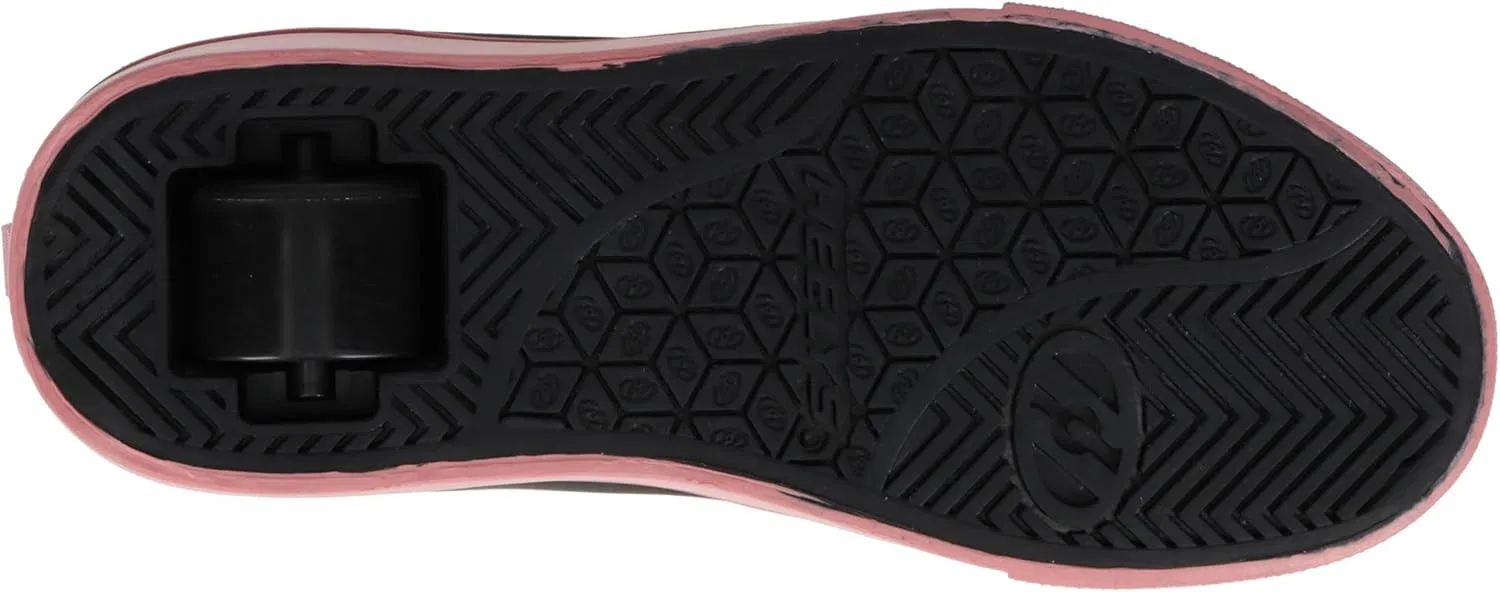 Кроссовки с колесиками Heelys Voyager, Black/Light Pink — фото 4