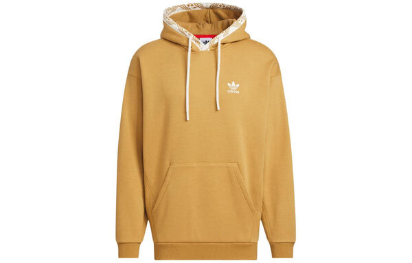 Толстовка original new ft gfx hoodies cny asia sizing 'tan' Adidas, бежевый — фото 2