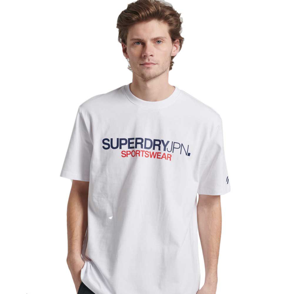 

Футболка Superdry Sportswear Logo Loose, белый, Серый, Футболка Superdry Sportswear Logo Loose, белый