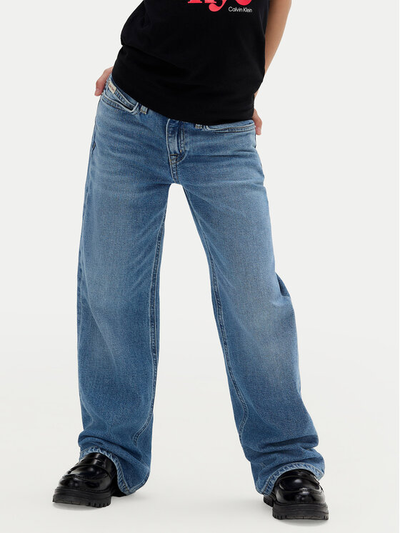 

Джинсы wide leg IG0IG02985 M Calvin Klein Jeans, синий