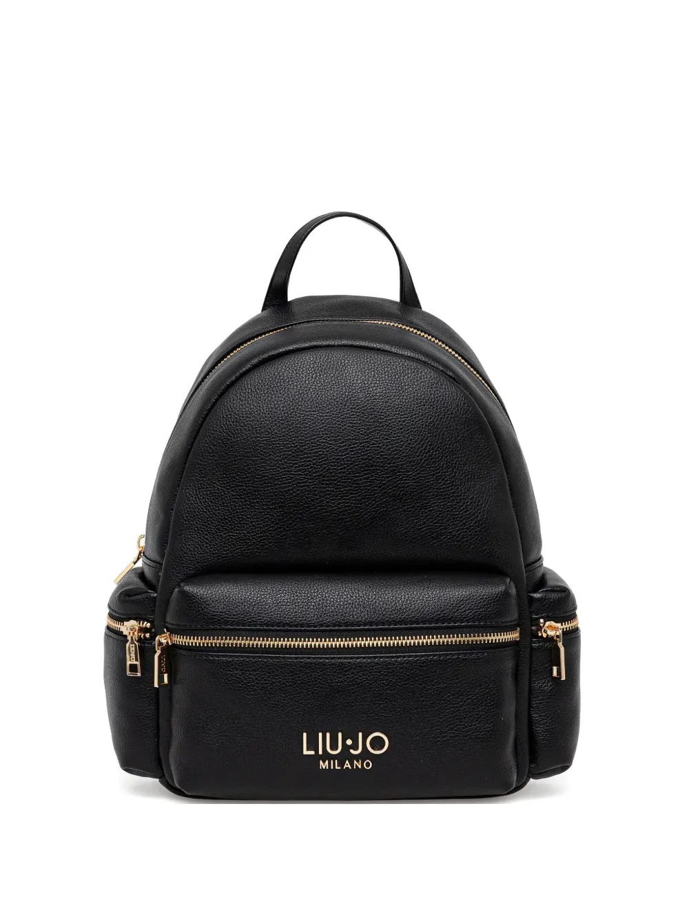 

Рюкзак с застежкой-молнией и заклепками LIU JO, черный